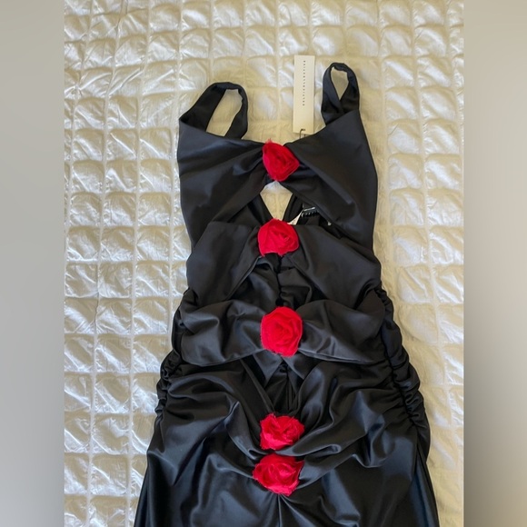 Delfi Collective Shay rose open front mini dress - Picture 5 of 10